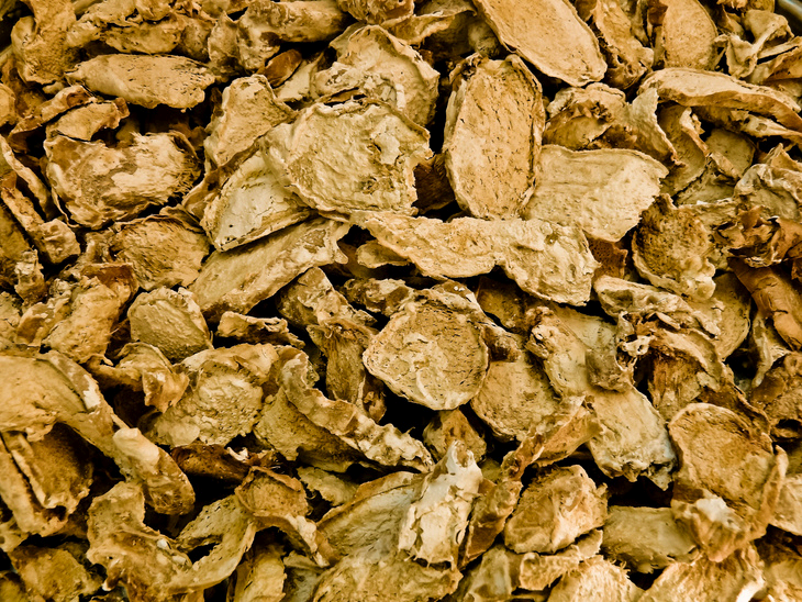 Dried Ginger (Zingiber officinale)